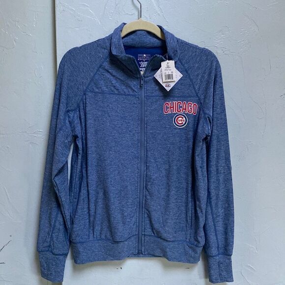 Chicago Cubs Women’s Full Zip Jacket XS NWT - Picture 1 of 9